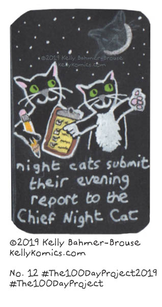 reporting to the chief Night Cat
