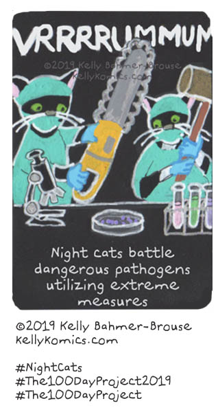 Night Cats in the Lab