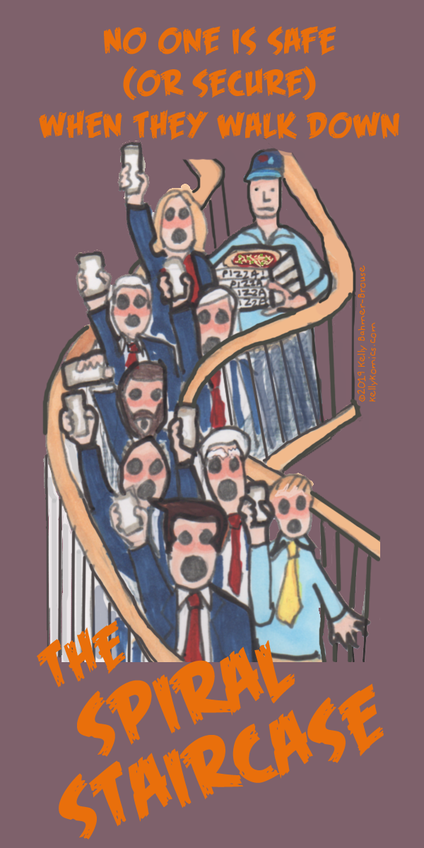 The Spiral Staircase!